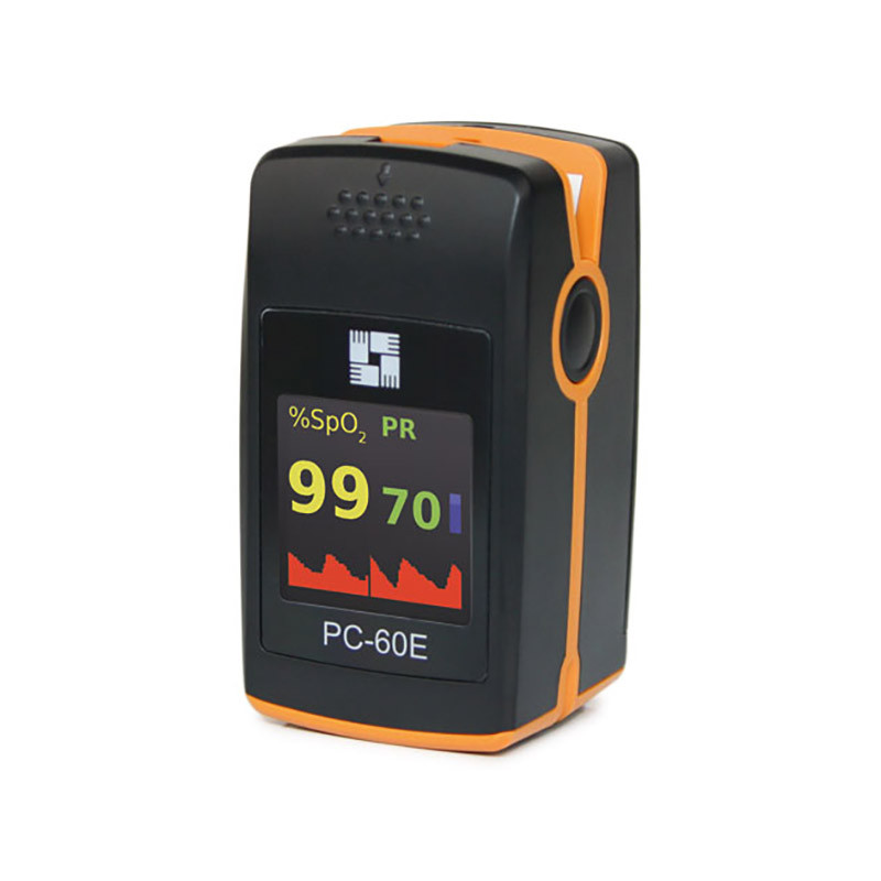 OXYMETRE DE POULS PC-60E AVEC CAPTEUR PEDIATRIQUE DEPORTE SOUPLE