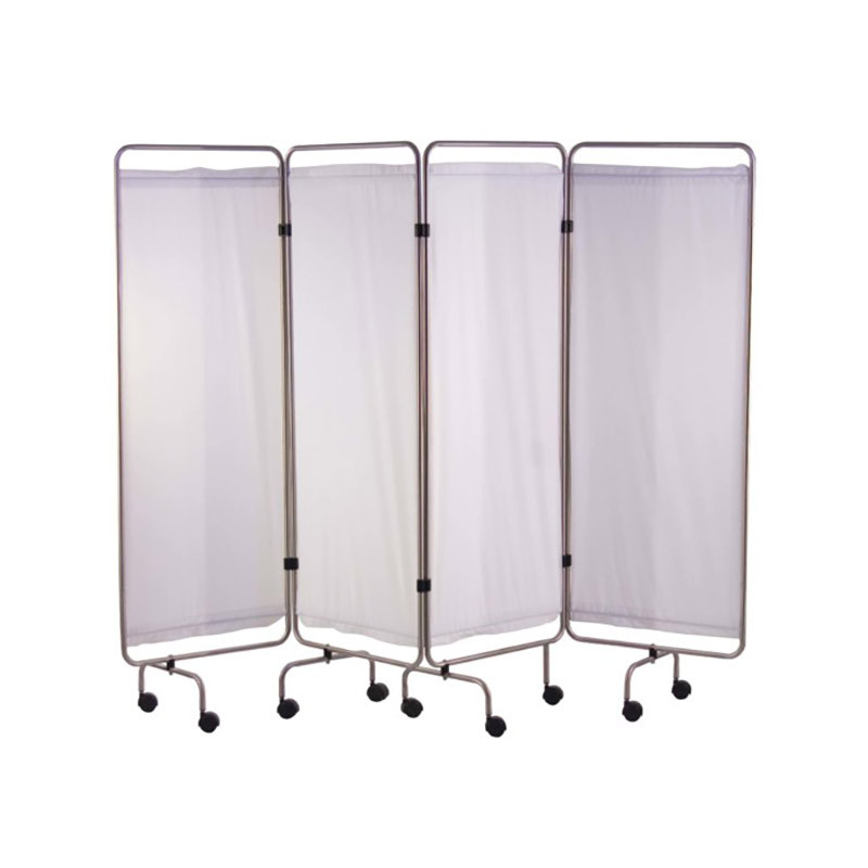 PARAVENT INOX 4 PANNEAUX