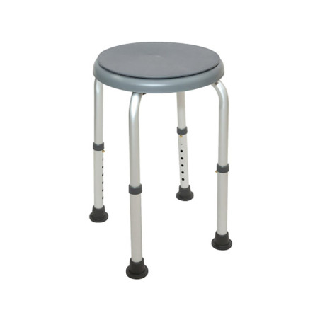 TABOURET DOUCHE PIVOTANT JOLETI GRIS